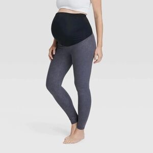 Isabel Maternity by Ingrid & Isabel Black and Gray Leggings